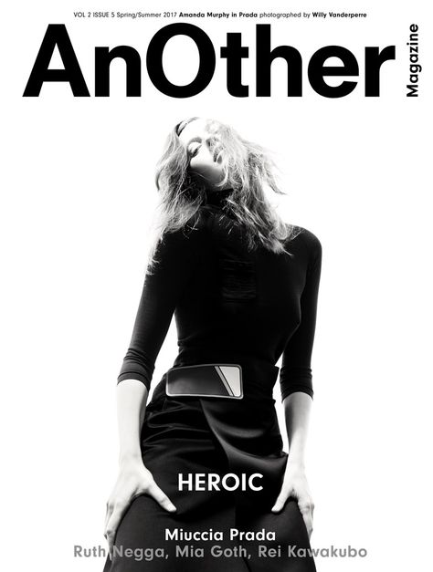 Your First Look at the New Issue of AnOther Magazine | AnOther  AnOther Magazine  S/S17Photography by Willy Vanderperre Styling by Olivier Rizzo Miuccia Prada, Stella Lucia, Natalie Westling, Raquel Zimmermann, Mia Wasikowska, Img Models, Christina Ricci, Michelle Williams, Famous Models