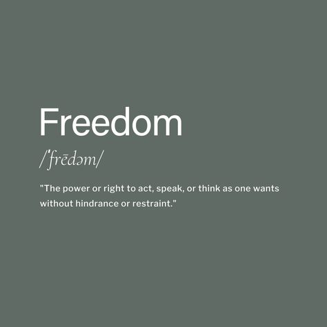 The reason why people envy and aspire to freedom is that freedom is built into being human. To be free means to occupy yourself with the things you love, to follow your passions and the passions of others.✨ #freedomseeker #freedomliving #liveinthemoment #livethelifeyoulove Quote About Freedom Life, Freedom To Be Yourself Quotes, Freedom To Be Yourself, Finically Freedom, Quotes About Freedom Be Free, Freedom Astethic, Freedom Quotes Life Be Free, Freedom Art Inspiration, Freedom Quotes Life