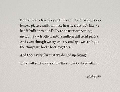 Nikita Gill #poetry Poetry Quotes, Deep Poetries, Daily Reflections, Nikita Gill, Broken Soul, Favorite Sayings, Better Days, Poem Quotes, Pretty Words