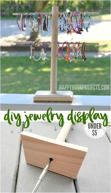 How To Display Jewellery At A Craft Fair, Diy Displays For Jewelry, Jewelry Display Booth Diy, Craft Fair Diy Display, T Stand Display, Keychain Display Ideas Diy, Diy Product Display Ideas, Craft Show Display Jewelry, Craft Show Display Ideas For Jewelry