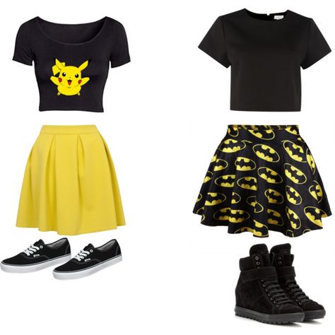 Anime Convention Outfits! Anime Convention Outfits, Outfit Themes, Superhero Outfits, Convention Outfits, Anime Convention, Geeky Clothes, Batman Outfits, Nerd Fashion, Super Hero Outfits