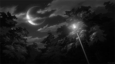 Dark Gif, Moon Gif, Anime Moon, Black And White Gif, Gif Background, Sky Gif, Anime Dark, Sky Anime, Foto Gif