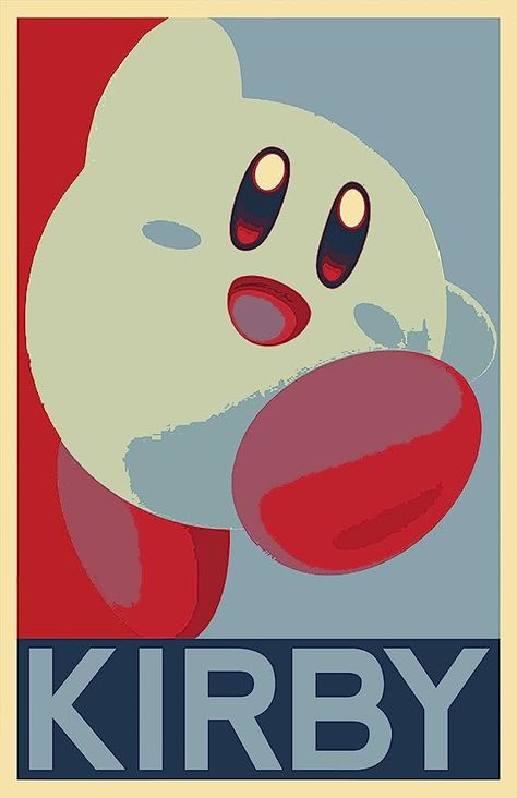 Amazon.com: Kirby Illustration - Nintendo Video Game Pop Art Home Decor Poster Print (11x17 inches): Posters & Prints Video Game, Animal Crossing Super Mario, Nintendo Switch Lite Case, Switch Lite Case, Pop Art Home Decor, Nintendo Lite, Mario Mario, Kirby, Art Home Decor