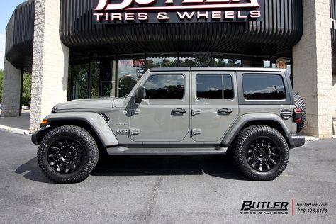 Jeep Wrangler with 20in Black Rhino Mission Wheels exclusively from Butler Tires and Wheels in Atlanta, GA - Image Number 12121 Jeep Wranglers, All Black Jeep, Jeep Wrangler Wheels, Black Jeep Wrangler, Jeep Wheels, Custom Jeep Wrangler, Black Rhino, Black Jeep, Jeep Wrangler Sport
