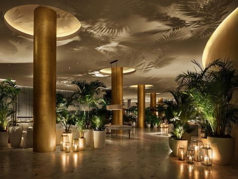 14 Cool Hotel Lobbies | Travel Channel Best Hotels In Miami, Edition Miami, Miami Beach Edition, Luxury Hotels Lobby, Breakers Palm Beach, Edition Hotel, Miami Beach Hotels, Hotel Lobby Design, Miami Hotels