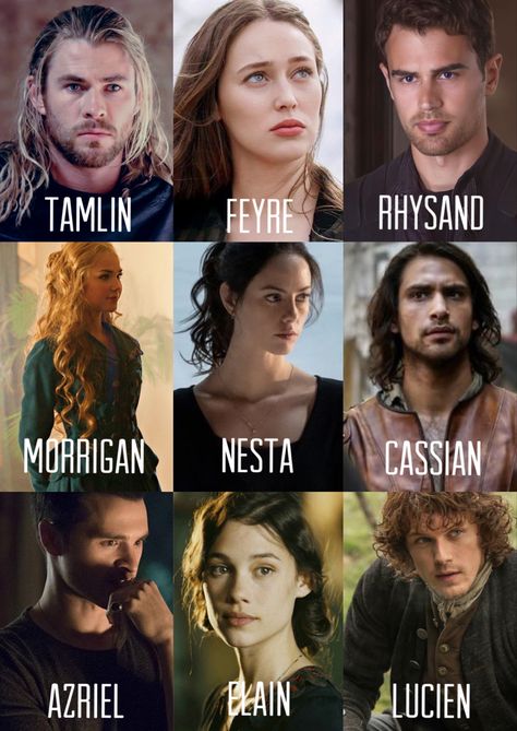 Theo James, Acotar Fancast, Rhysand Cassian Azriel, Archeron Sisters, Chaos Aesthetic, Cassian Azriel, Michael Malarkey, Luke Pasqualino, Dream Cast