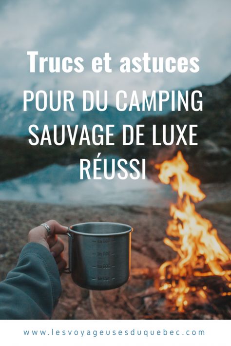 Partir en camping sauvage sans organisation préalable n’est certainement pas la meilleure idée. Dans cet article, notre collaboratrice passe en revue tout le nécessaire pour organiser et faire du camping sauvage de luxe et en faire une expérience réussie.  #campingsauvage #campingcanada #campingquebec #astucescamping Organisation En Camping, Camping Quebec, Camping Sauvage, Canoe Camping, Van Camping, Daily Tasks, Sprinter Van, Camping Car, Car Camping