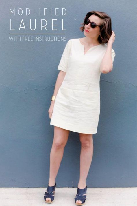 50 Free Shift Dress Patterns for Beginners - Its Overflowing Free Dress Patterns For Women Easy, Linen Dress Pattern Free, Shift Dress Patterns, Simple Shift Dress Pattern, Simple Dress Pattern Free, Dress Patterns For Beginners, Shift Dress Pattern Free, Beginner Dress Pattern, Summer Dress Patterns Free