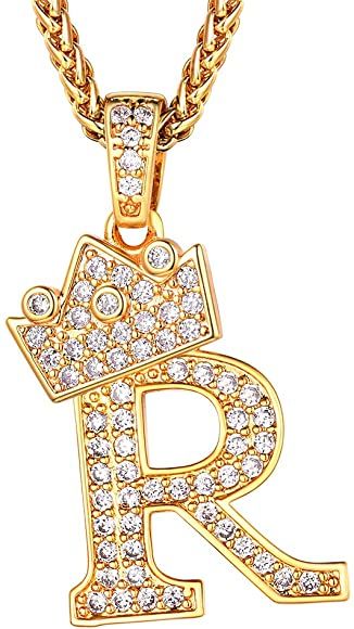 Initial Necklace For Men, Initial R, Love Wallpaper Download, Love Keychain, Love Pink Wallpaper, फोटोग्राफी 101, Stylish Alphabets, Alphabet Charm, Crown Pendant