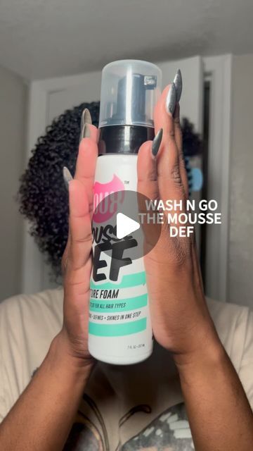 Michal C. | Content Creator on Instagram: "My favorite. I always love the results this mousse gives my curls.   Mousse def a W.   Product @ilovethedoux the mousse def   #washngo #ilovethedoux #curls #definedcurls #washandgo #hairmousse #naturalhair" Moose Curls Hair, Mousse On 4c Hair, Doux Mousse On 4c Hair, The Doux Mousse Twist Out, Hair Mousse For Natural Hair, Wash N Go Styles, The Doux Mousse Wash And Go, Mousse On Natural Hair, Natural Wash And Go Hairstyles