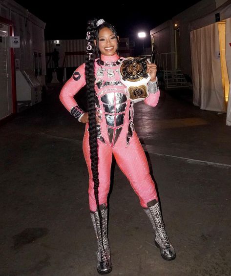 Bianca Belair | Abs of steel. And we gonna show it off every chance we get! Gear made by: ME 7x time wrestling in Saudi 7th… | Instagram Wwe, Abs Of Steel, Bianca Belair, Wrestling Gear, Raw Women's Champion, Wrestling Superstars, Wwe Superstars, Made By Me, New Woman