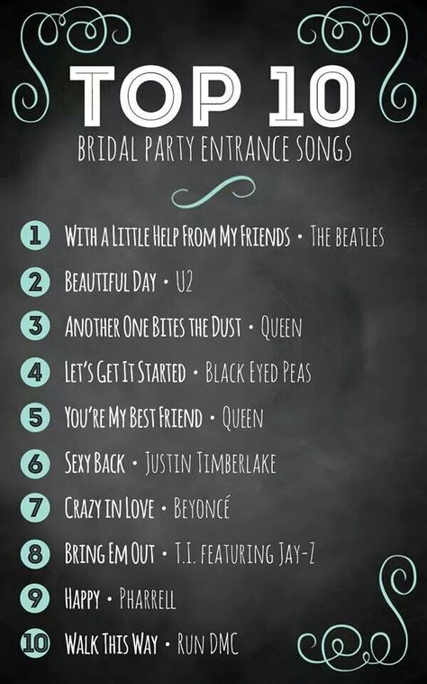 Music ideas for wedding party entrance Bridal Party Entrance Song, Wedding Song List, Wedding Ceremony Songs, Entrance Songs, Ceremony Songs, Party Entrance, Party Songs, Wedding Playlist, Wedding Entrance