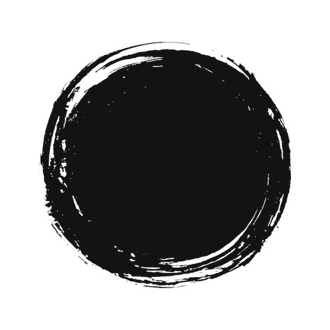 Ink Designs Drawing, Pfp Template Circle, Round Symbols, Black Circle Tattoo, Logo Templates Design, Shadow Circle, Circular Background, Drawing Circles, Circular Logo Design