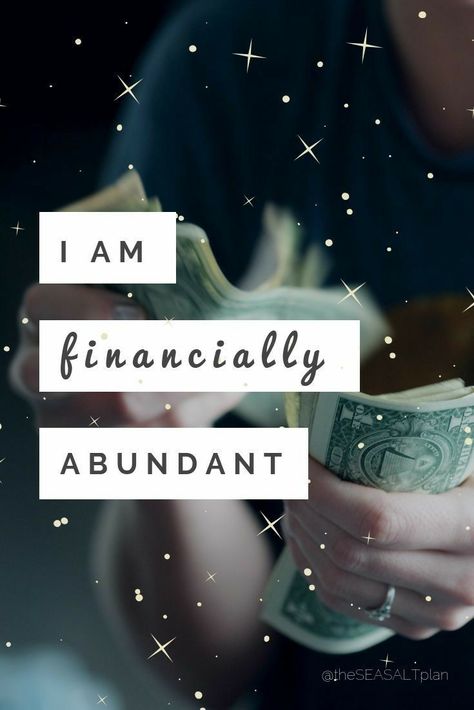 Use this affirmation everyday "I am financially abundant" use everyday. Positive Money Quotes, Manifesting Debt Free, Money In Abundance, Money Dream Board, I Am Financially Abundant, I Am Financially Independent, Manifesting Financial Abundance, Debt Free Manifestation, I Am Debt Free Affirmation