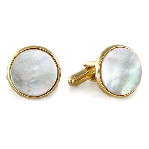 Gold & Mother of Pearl Cufflinks Mother Of Pearl Cufflinks, Pearl Cufflinks, Pearl Cuff, Gold Accessories, Vintage Pearls, Italy Wedding, Bridal Party Gifts, Father Of The Bride, The Deal