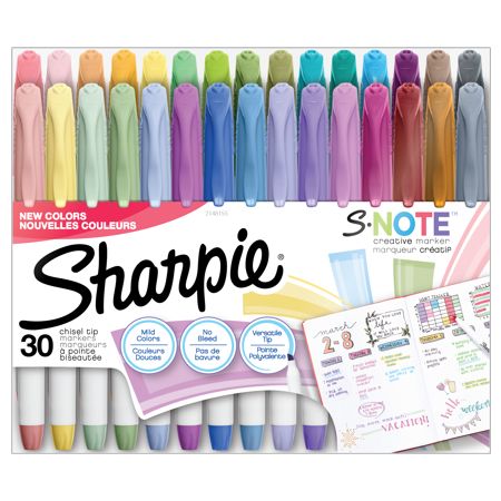 Sharpie Colors, Notes Creative, Art School Supplies, Sharpie Permanent Markers, Cute Stationary School Supplies, Cute School Stationary, Cool School Supplies, Highlighters Markers, Stationary School