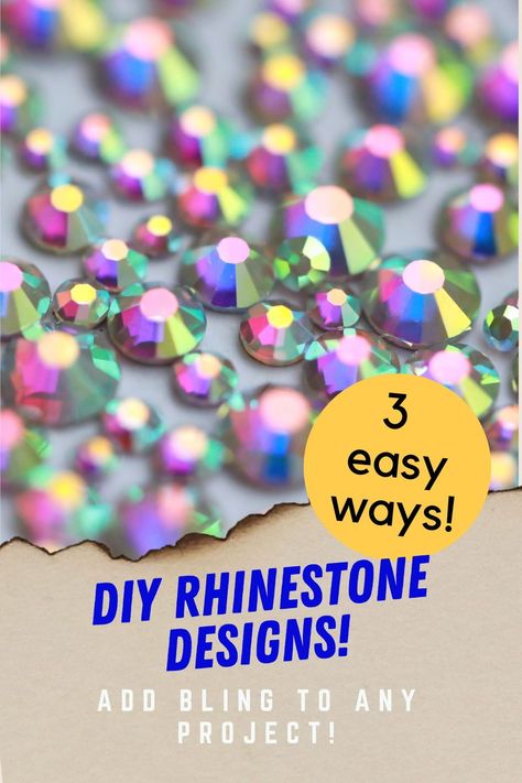 Add Sparkle To Dress Diy, How To Decorate Clothes, Rhinestone Shirt Designs Diy, Bedazzled T Shirts Diy, Adding Jewels To A Dress Diy, Costume Rhinestone Patterns, Embellished Clothing Diy Ideas, How To Add Bling To A Shirt, Adding Rhinestones To Clothes