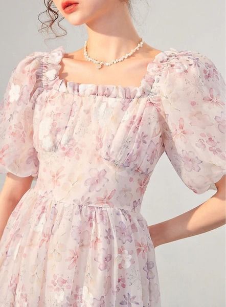 Fairy Dresses, Fairycore Aesthetic, Vintage Retro Fairycore Princess Dresses Fairycore, Fairycore Princess, Fairycore Dresses, Royalcore Aesthetic, Fairy Princess Dress, Cottage Dress, Cottagecore Dresses, Aesthetic Cottage, Cottage Witch