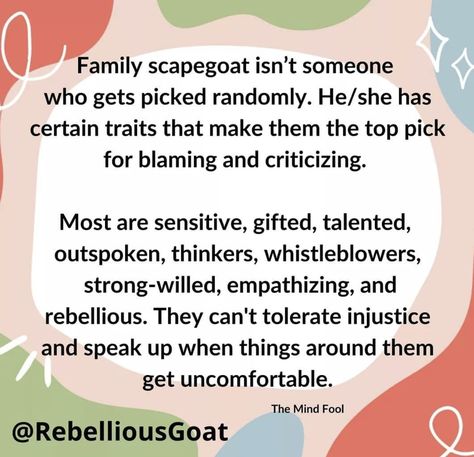 Family Scapegoat, Toxic Family Quotes, Family Roles, Narcissistic Family, Rising Above, Narcissistic Mother, Toxic Family, Dysfunctional Family, Emotional Awareness