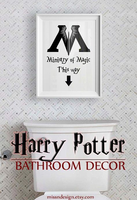 Harry potter bathroom illustration printable Harry Potter Bathroom Decor, Bathroom Signs Diy, Harry Potter Bathroom, Harry Potter Sign, Harry Potter References, Prints Bathroom, Harry Potter Print, Harry Potter Room Decor, Harry Potter Bedroom