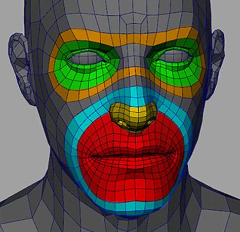 Problem faced while doing re-topology - can't maintain quads - Blender Stack Exchange Face Geometry, Face Topology, Face Blender, 3d Modeling Tutorial, Surface Modeling, Face Study, Anatomy For Artists, 3d Tutorial, Low Poly 3d