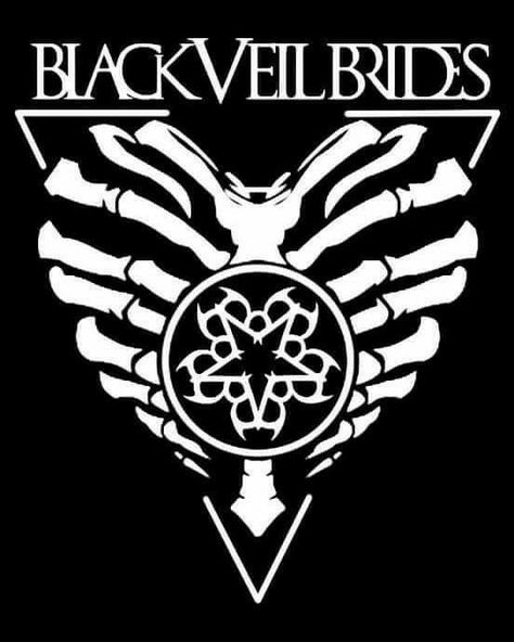 Andy Biersack, Punk Album Covers, Black Viel Brides, Rock Band Logos, Brides With Tattoos, Rock Band Posters, Black Veil Brides Andy, Andy Black, Veil Brides