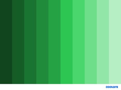 green monochromatic color palette #green #colorpalette #monochromatic Color Palette Green, Color Palette Blue, Green Monochromatic, Palette Green, Palette Blue, Pink Paint Colors, Monochromatic Color Palette, Art Education Lessons, Monochromatic Palette