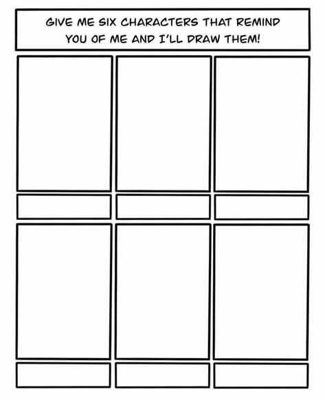 Croquis, Art Challenges Templates, Give Me Six Characters To Make Fanart Of Template, Art Challenge Ideas With Friends, Drawing Ideas Templates, 20 Art Style Challenge Template, Friends Drawing Template, Art Summary Template 2023, Genshin Challenge Template