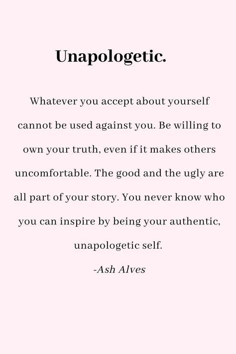 Unapologetic. Healing Self Love, Quotes Healing, Healing Self, Self Inspirational Quotes, Les Sentiments, Positive Self Affirmations, Positive Affirmations Quotes, Self Quotes, Quotes Motivational