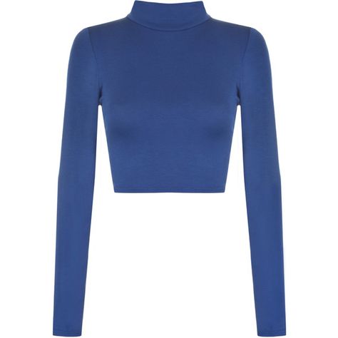 Harmony Long Sleeve Turtleneck Crop Top ($12) ❤ liked on Polyvore featuring tops, shirts, blue, crop tops, royal blue, royal blue shirt, royal blue long sleeve shirt, turtle neck top, turtle neck crop top and blue long sleeve shirt Dark Blue Crop Top, Navy Blue Turtleneck, Navy Turtleneck, Turtleneck Crop Top, Navy Blue Crop Top, Turtle Neck Shirt, Royal Blue Shirts, Blue Turtleneck, Blue Turtle