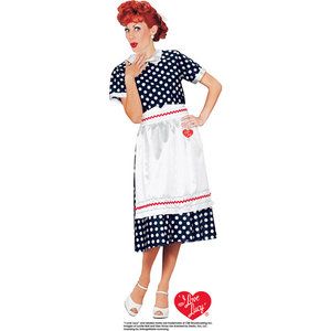 I Love Lucy Polka Dot Dress Adult Halloween Costume I Love Lucy Costume, Lucy Costume, Poka Dot Dress, Lucy Dresses, Poodle Skirt, Halloween Fancy Dress, Dress Halloween Costume, Love Lucy, Adult Halloween Costumes