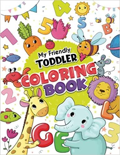 My Friendly Toddler Coloring Book: Fun with Over 200+ Cute Hand-Drawn Illustrations of Letters, Numbers, Shapes, Colors and Animals - Preschool Coloring Book - Early Learner Fundamentals Ages 1-4: Press, KidzNest: 9781959668008: Amazon.com: Books Abc Coloring Book, Toddler Drawing, Haiwan Comel, Kids Notes, Toddler Coloring Book, Abc Coloring, Kids Coloring Book, Educational Books, Book Community