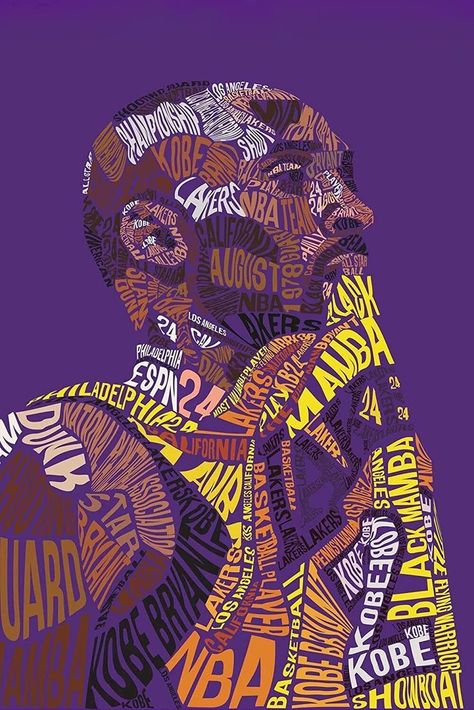 #Advertisement• Kobe Bryant Poster Quotes Wall Art Kobe Bryan, Basketball Artwork, Kobe Bryant Lebron James, Nba Artwork, Kobe Bryant Quotes, Kobe Mamba, Kobe Bryant Poster, Sports Design Ideas, Poster Quotes