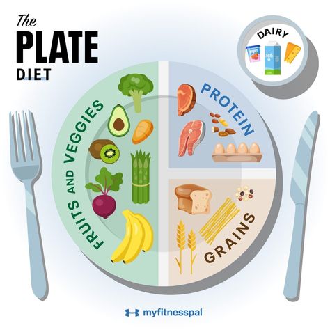 10 Things to Know About the Plate Diet Essen, Plate Of Healthy Food, Balanced Plate Meals, Protein Plate, Balance Plate, Plate Diet, Healthy Food Plate, Plate Method, Nutrition Plate