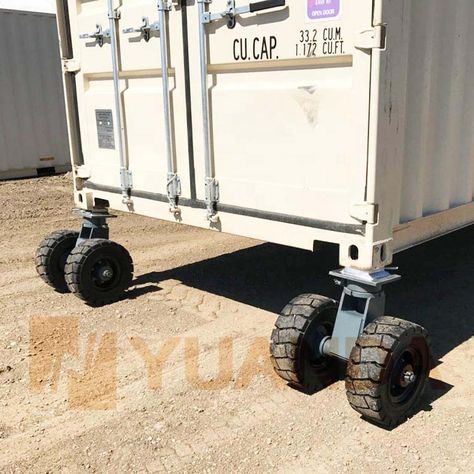 6000 8000 Lbs Pounds Heavy Duty Outdoor Rubber Dual Wheel Swivel Iso Cargo Shipping Container Dolly Roller Wheels Caster Wheels - Buy Shipping Container Caster Wheels,Container Caster Wheels,Container Wheels Product on Alibaba.com Shipping Container On Wheels, How To Move A Shipping Container, Shipping Container Wheels, Shipping Container Dimensions, Shipping Container Sheds, Shipping Container Storage, Moving Containers, Buy Shipping Container, Wheel Dollies