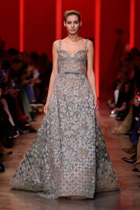 Elie Saab Couture Spring 2024 [PHOTOS] Elie Saab Couture, Couture, Elie Saab Spring, Haute Couture, Ellie Saab, Ellie Saab Couture, Hunger Games Fashion, Glamorous Evening Dresses, Fashion Design Portfolio