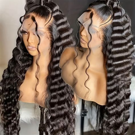 Faster shipping. Better service Frontal Wig Hairstyles, Hd Lace Frontal, Frontal Hairstyles, Cheap Human Hair, Deep Wave Hairstyles, Curly Lace Front Wigs, Frontal Wig, Lace Hair, Hair Quality