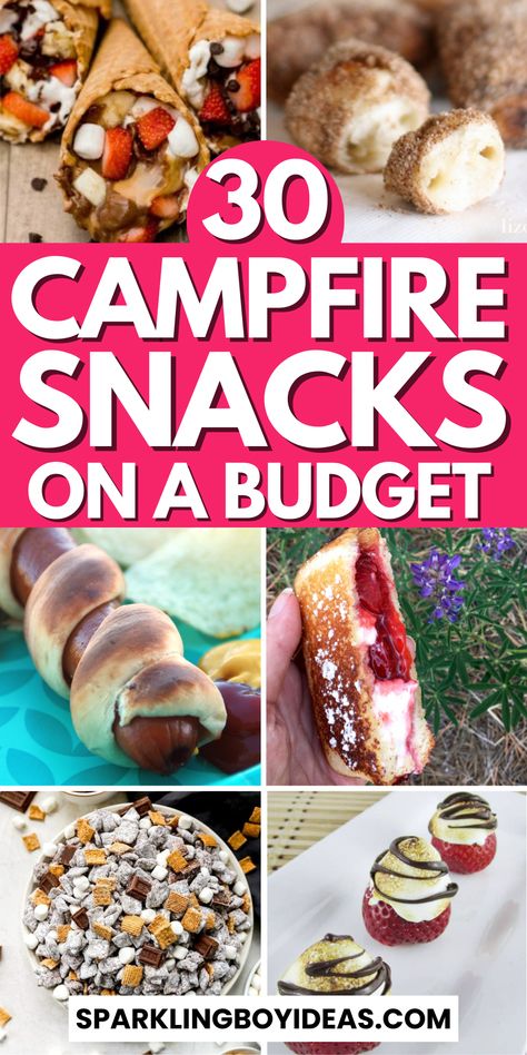 Campfire snacks delight! Explore our easy campfire snack recipes and healthy campfire treats to savory campfire recipes and sweet camping snacks. Whether you crave vegan campfire food ideas, gluten-free campfire snack ideas, or kids-friendly camping treats, we've got you covered. Try our campfire nachos, campfire s'mores desserts, or campfire banana boats. Dive into our gourmet campfire recipes or spicy campfire snacks. Make sure to try these easy camping snacks. Campfire Themed Food, Campfire Snacks Fire Pits, Bonfire Snacks, Campfire Banana Boats, Easy Camping Snacks, Campfire Nachos, Camping Appetizers, Campfire Popcorn, Bonfire Food