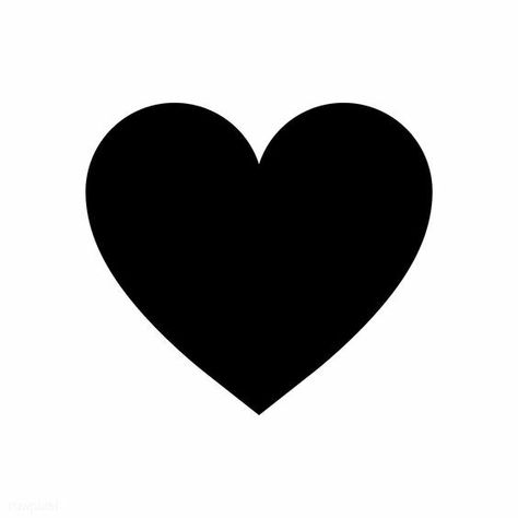 Black Heart Design, Black Heart Tattoos, Icon Tattoo, Tattoo Coloring Book, Tattoo Heart, Splash Images, Heart Tattoo Designs, Heart Template, Heart Images