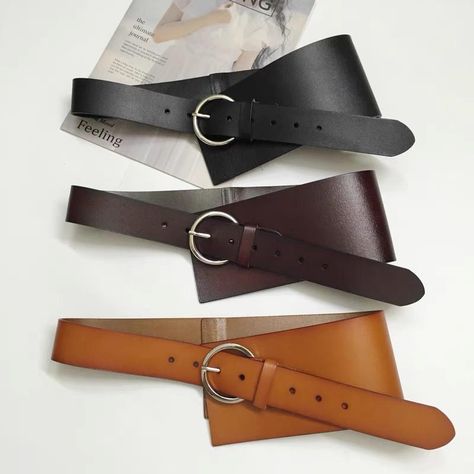 Luxury Belts, Belt Top, Handmade Belts, Wide Leather Belt, Leather Belt Bag, Faux Leather Belts, Wide Belt, Leather Belts, Mens Belts