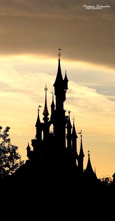 Disney Castle Drawing, Disney Castle Silhouette, Cinderella Silhouette, Chateau Disney, Castle Silhouette, Castle Tattoo, Images Disney, Disney Rooms, Silhouette Template