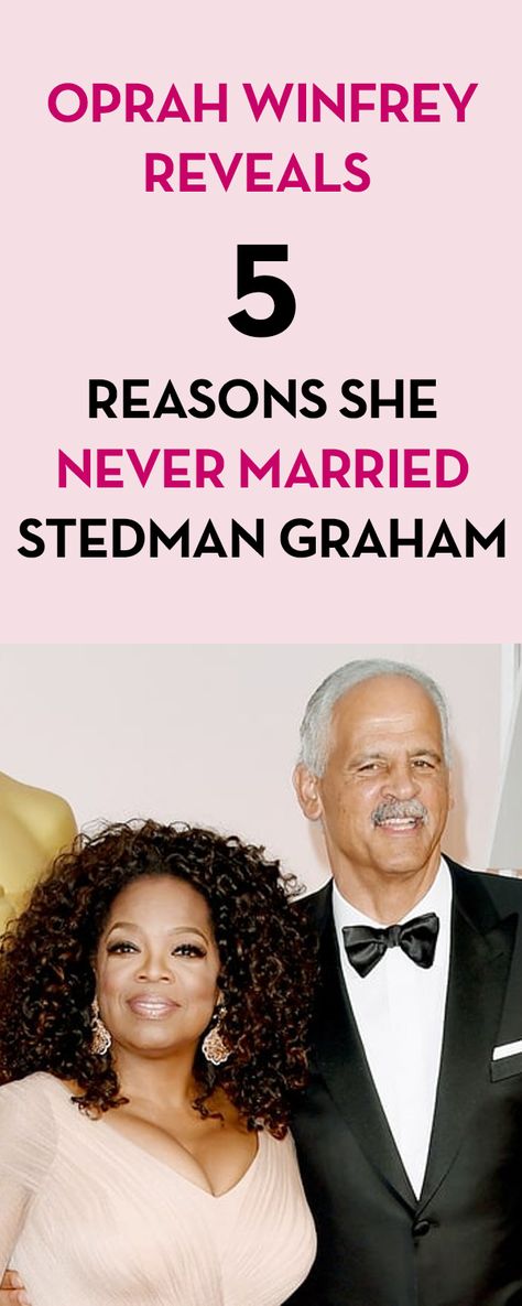 Oprah Winfrey Reveals 5 Reasons She Never Married Stedman Graham Oprah Winfrey Style, Oprah And Stedman, Relationship Stuff, Never Married, Inspirational Prayers, Without Makeup, Oprah Winfrey, Bar Decor, The Details