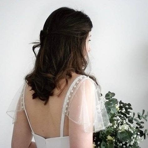 Dress Sleeves Design, Simple Strapless Dress, Bridal Straps, Wedding Dress Capelet, Boho Bridal Headband, Detachable Sleeves Wedding Dress, Detachable Wedding Dress, Cape Veil, Shoulder Jewelry