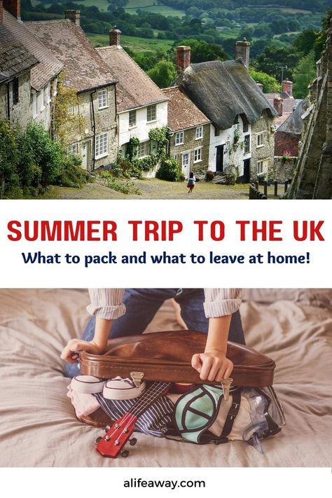 Get ready for your summer adventure in the UK with these packing tips! Make the most of changeable British weather and be ready to explore this beautiful country in style. Uk August Outfits, What To Pack For A Week In Cornwall, What To Wear In England Summer, Summer In Uk Outfits, Uk Packing List Summer, Uk Holiday Outfits, British Country Style Summer, Packing For England Summer, Uk Outfits Summer