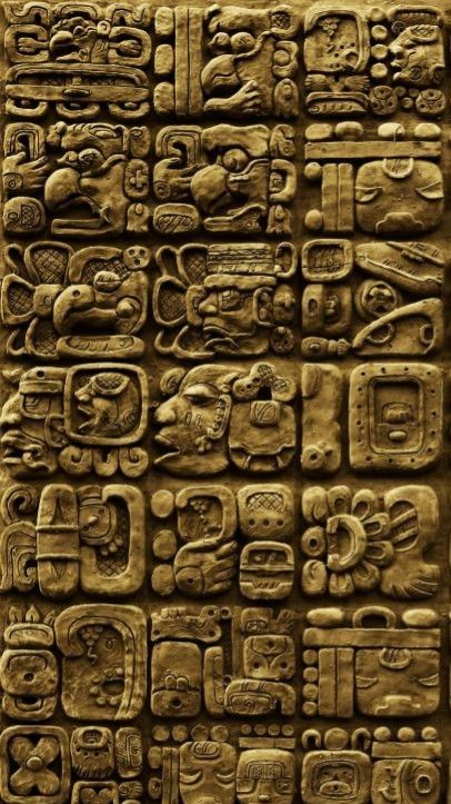 Bodypainting, Aztec Writing, Aztec Pictures, Mayan Glyphs, Aztec Artwork, Maya Civilization, Mayan Symbols, Maya Art, Mayan Art