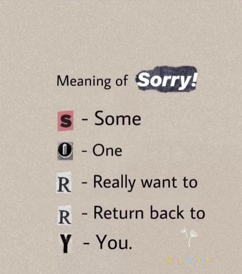 Sorry Full Form, Sorry Meaning, Asf Meaning, Cute Ways To Say Sorry, Ways To Say Sorry, Fun Drawings, Eye Wallpaper, Save Relationship, Sorry Images