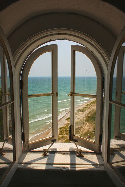 Room with a view Sicily, House By The Sea, Beautiful Windows, Window View, Through The Window, Pretty Places, Beach House Decor, تصميم داخلي, My Dream Home