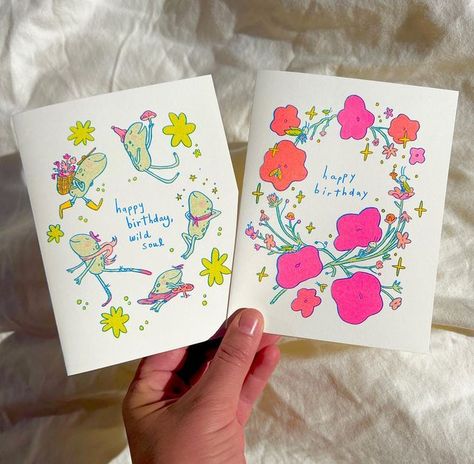 Friend Birthday Card Handmade, Birthday Diy Ideas Handmade Gifts, Cards Aesthetic Handmade, Pretty Bday Card, Diy B Day Cards, Cute Birthday Cards Ideas, Cool Bday Cards, Cute Diy Bday Cards, Quick Birthday Cards