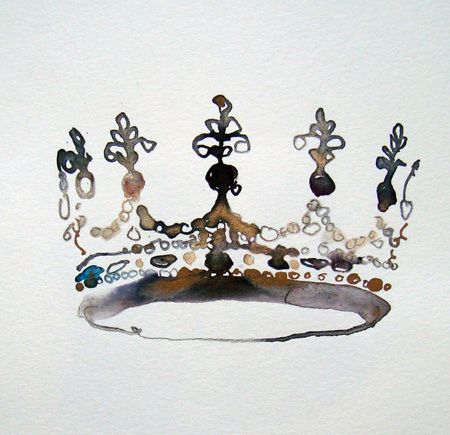 girls_of_great_britain_crown Crown Art Drawing, Crown Artwork, Crown Watercolor, Queen Painting, Art Crown, Contemporary Watercolor Art, Crown Painting, Crown Drawing, Crown Art