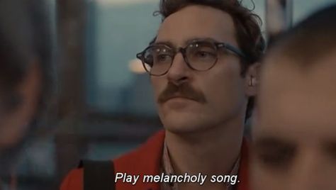 "Play melancholy song." - Her 90s Film, Quote Movie, Baba Jaga, Series Quotes, French Film, Septième Art, Joaquin Phoenix, Movies And Series, Movie Lines
